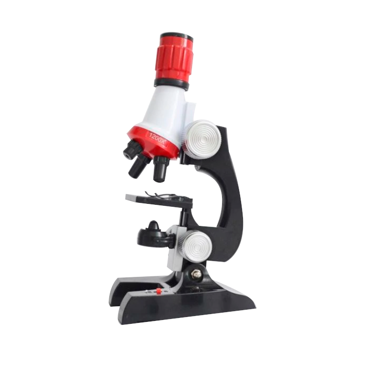 Microscopio escolar 100-1200x