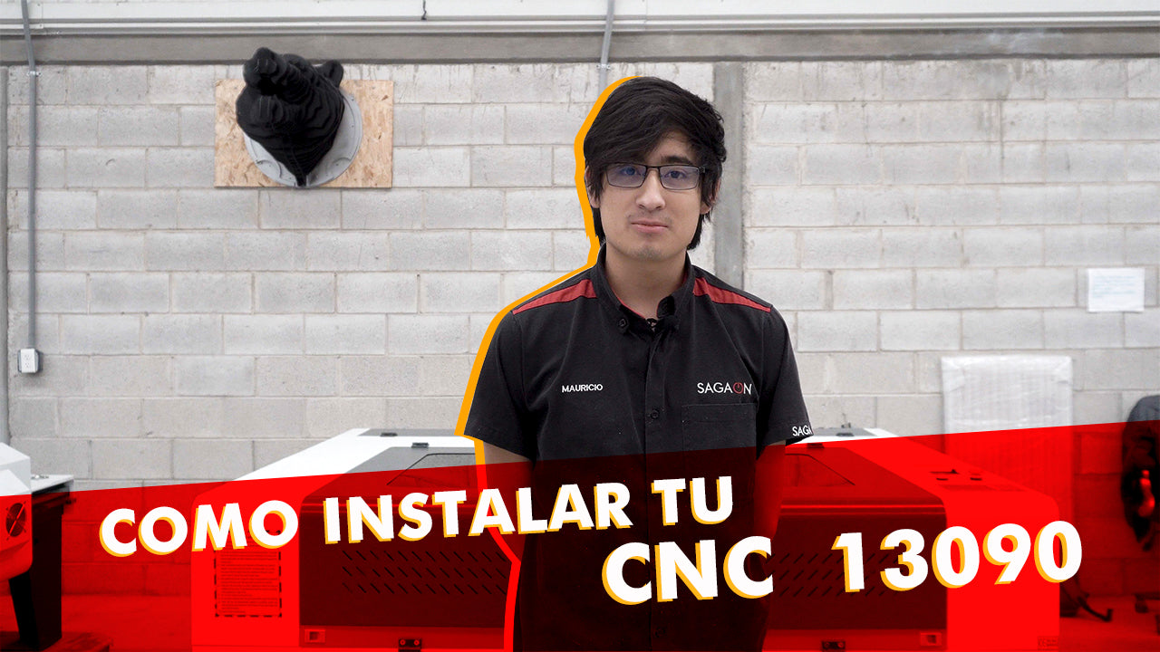 INSTALACION DE EQUIPO CNC 13090 DE CO2