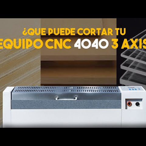 CNC 4040 50w - CORTANDO MDF 6MM