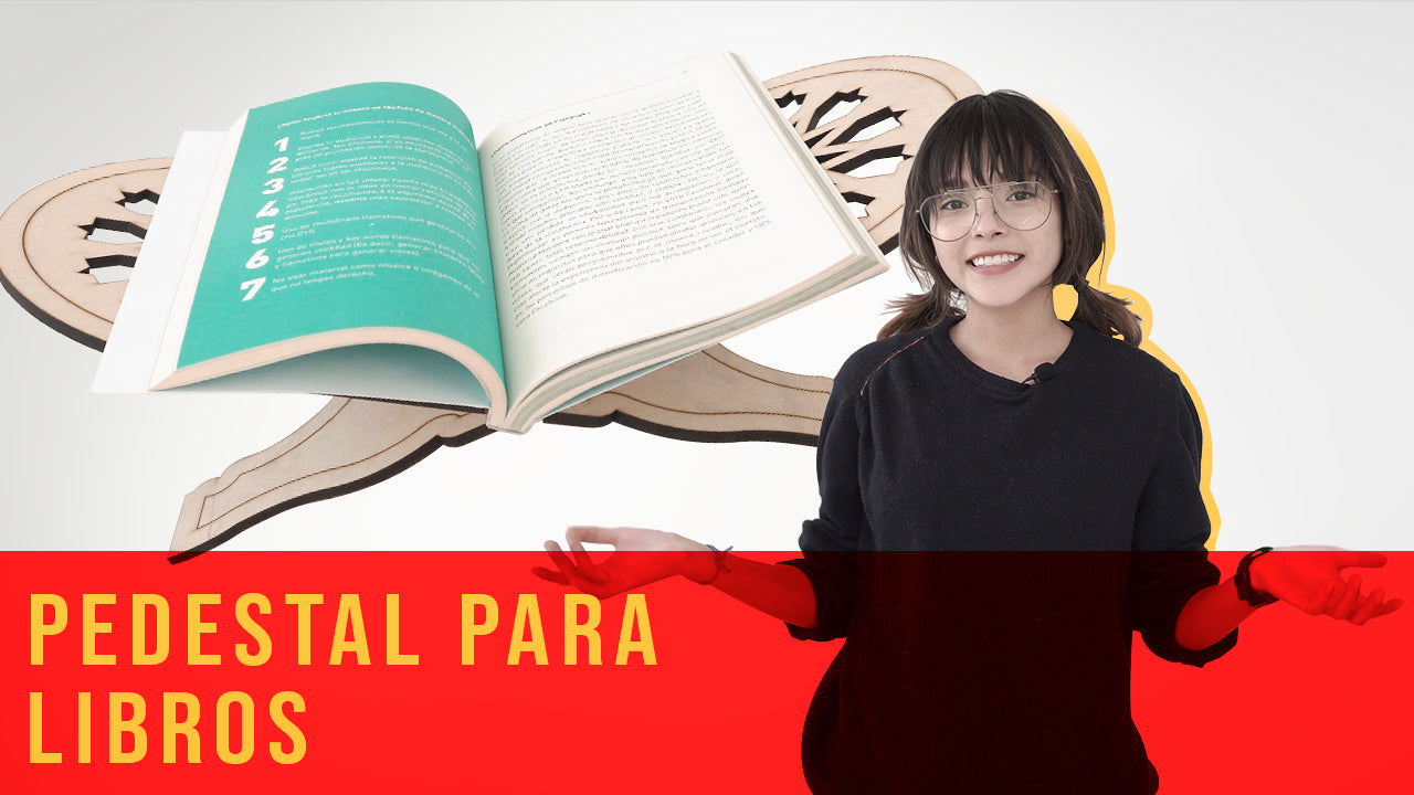 COMO HACER UN ATRIL DE LIBROS/ CNC CO2