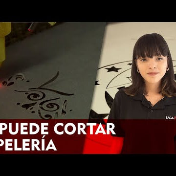 ¿Se puede cortar papelería con un rayo láser?