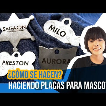 Como hacer plaquitas de mascota en metales