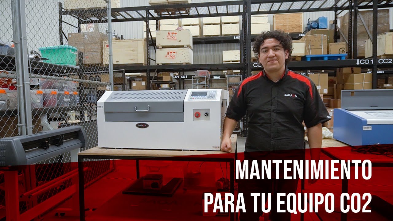 Aprende a darle mantenimiento a tu CNC de CO2