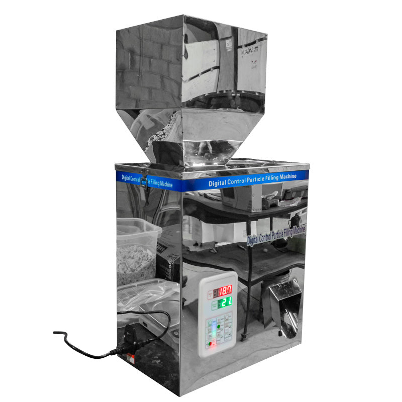 Llenadora de polvos y granos 5-500g