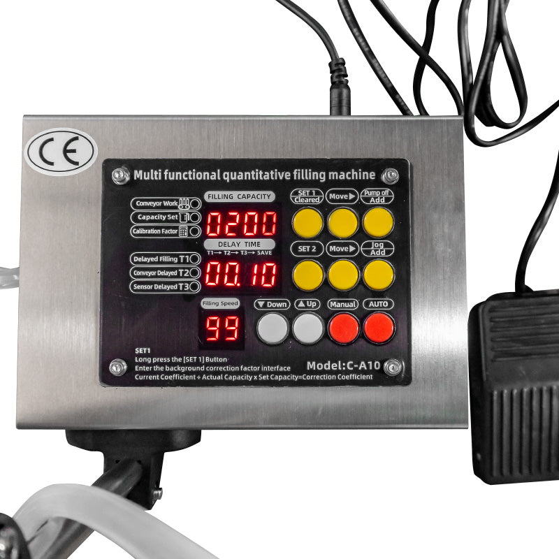 Llenadora de liquidos - 1 o 2 cabezales - sensor