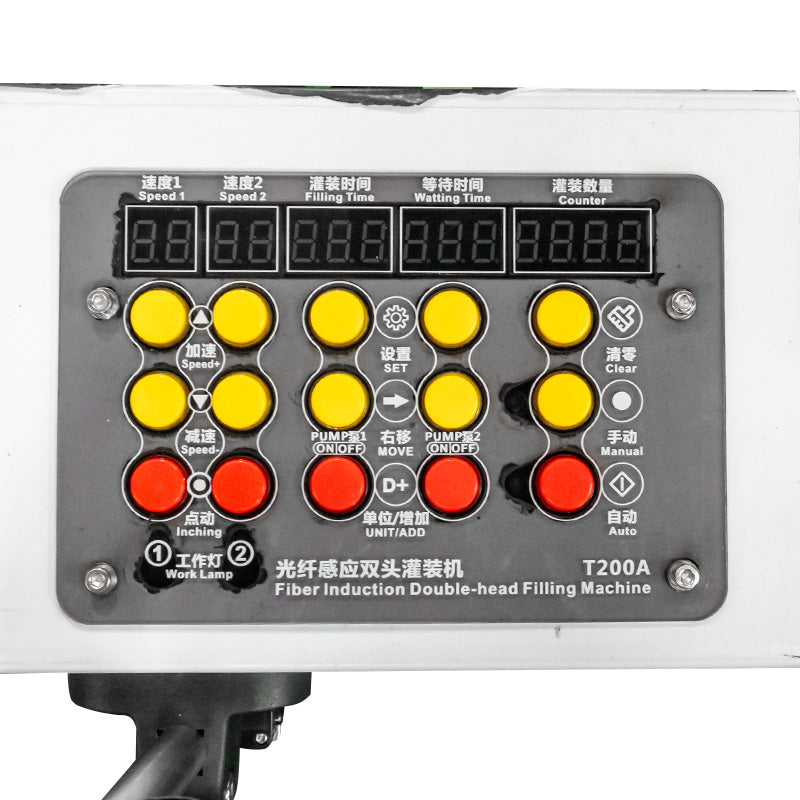 Llenadora de liquidos - 1 o 2 cabezales - sensor