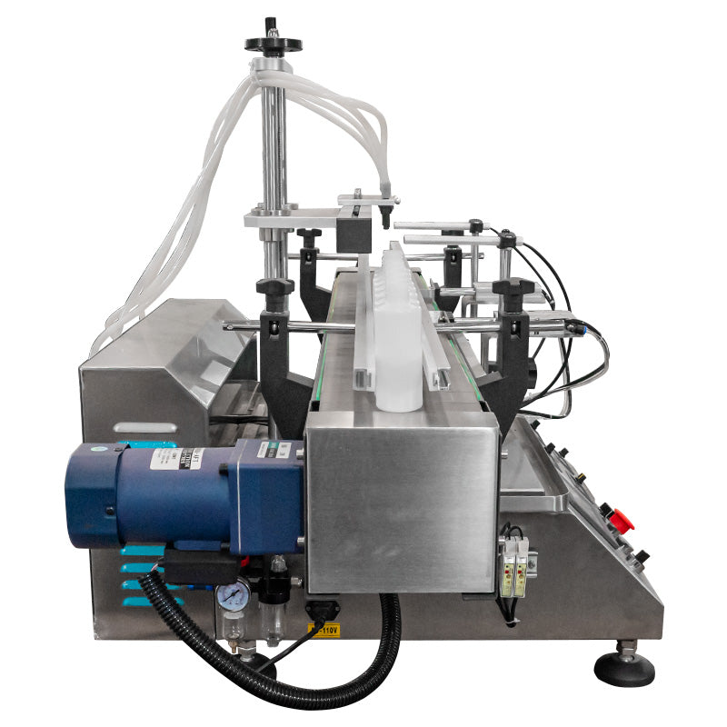 Llenadora de liquidos automatica PLC - 4 cabezales - D & M