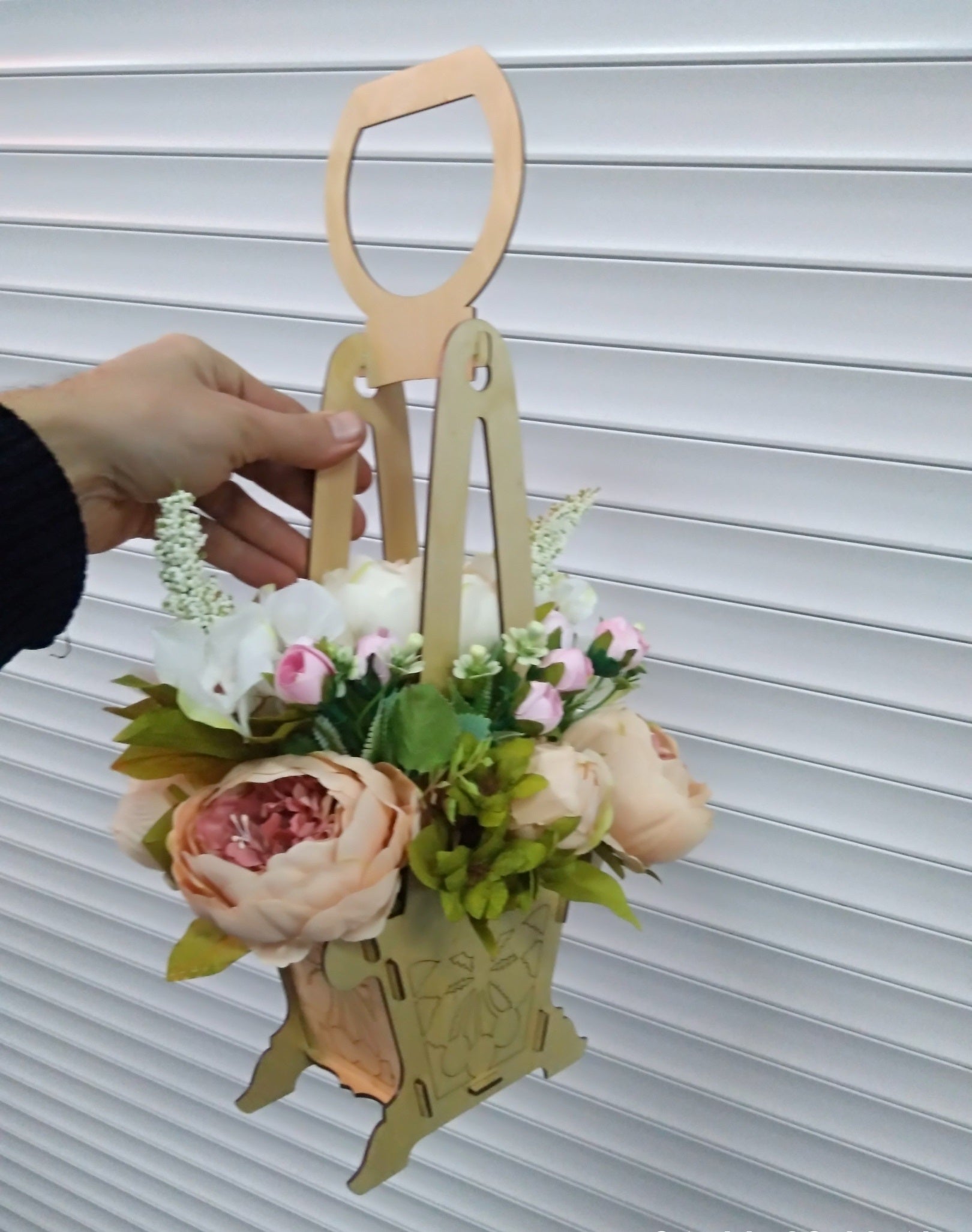Centro decorativo para flores