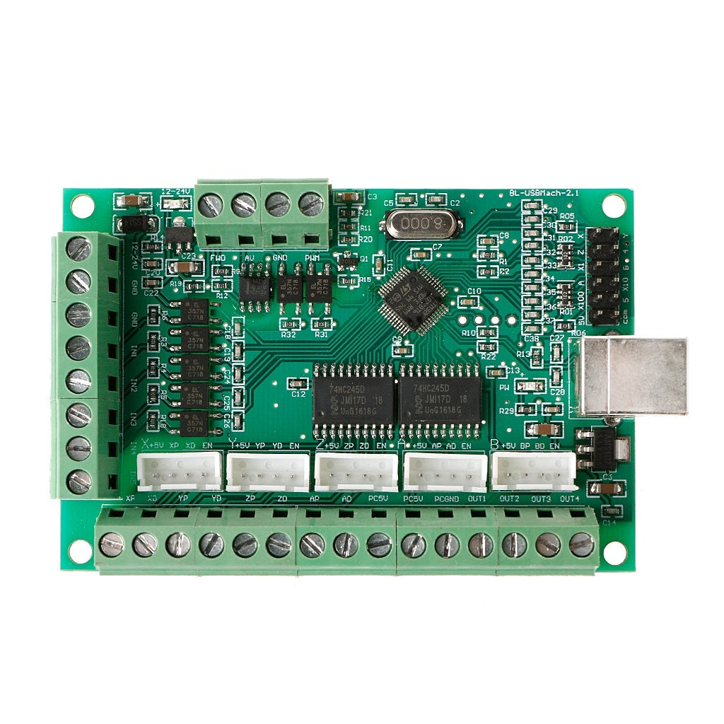 Tarjetas de control de 3 a 5 Axis