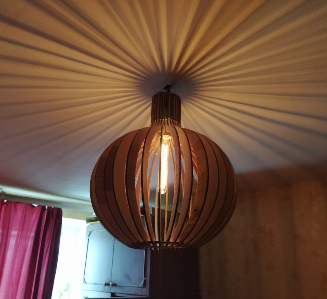 Lampara MDF