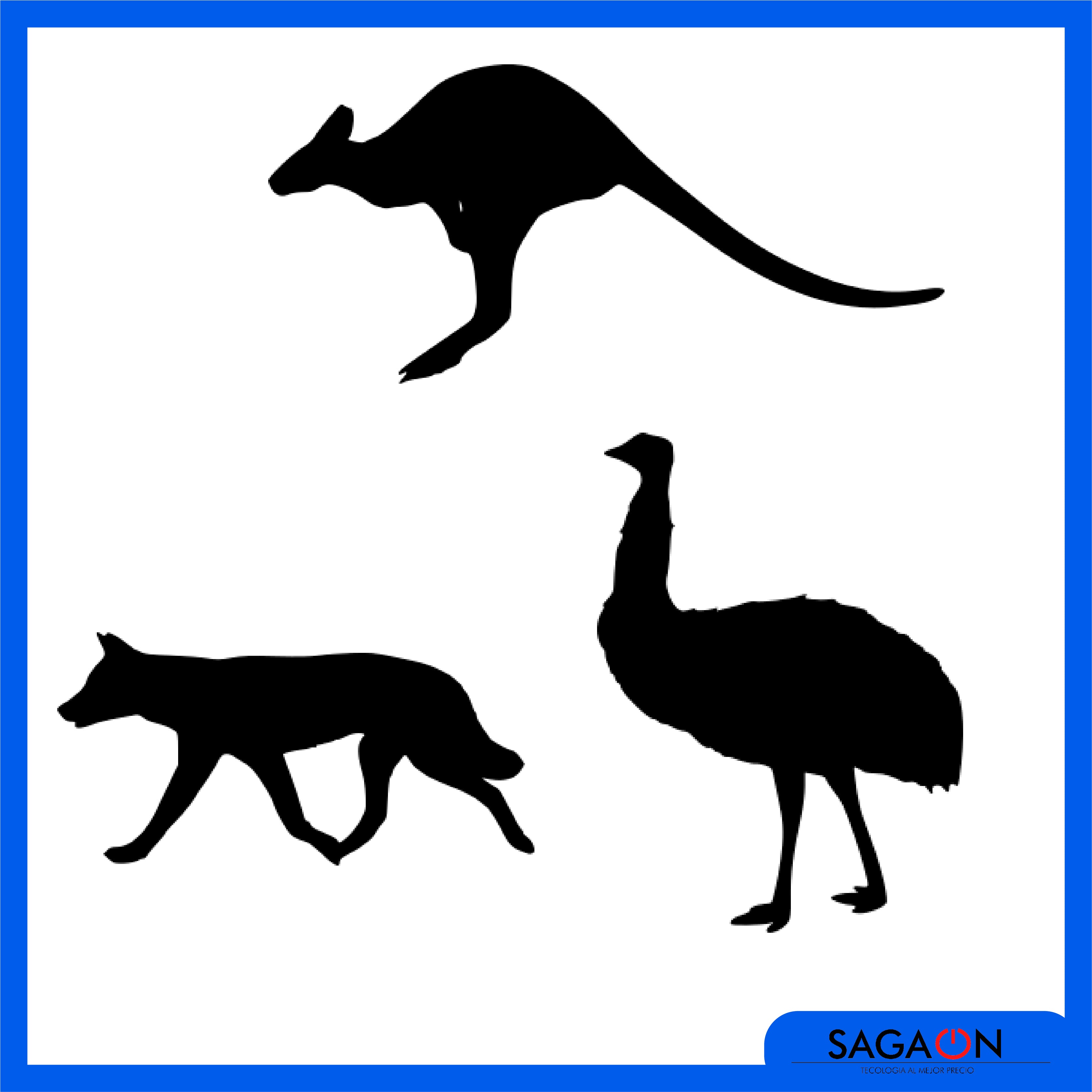 Diseños de animales australianos