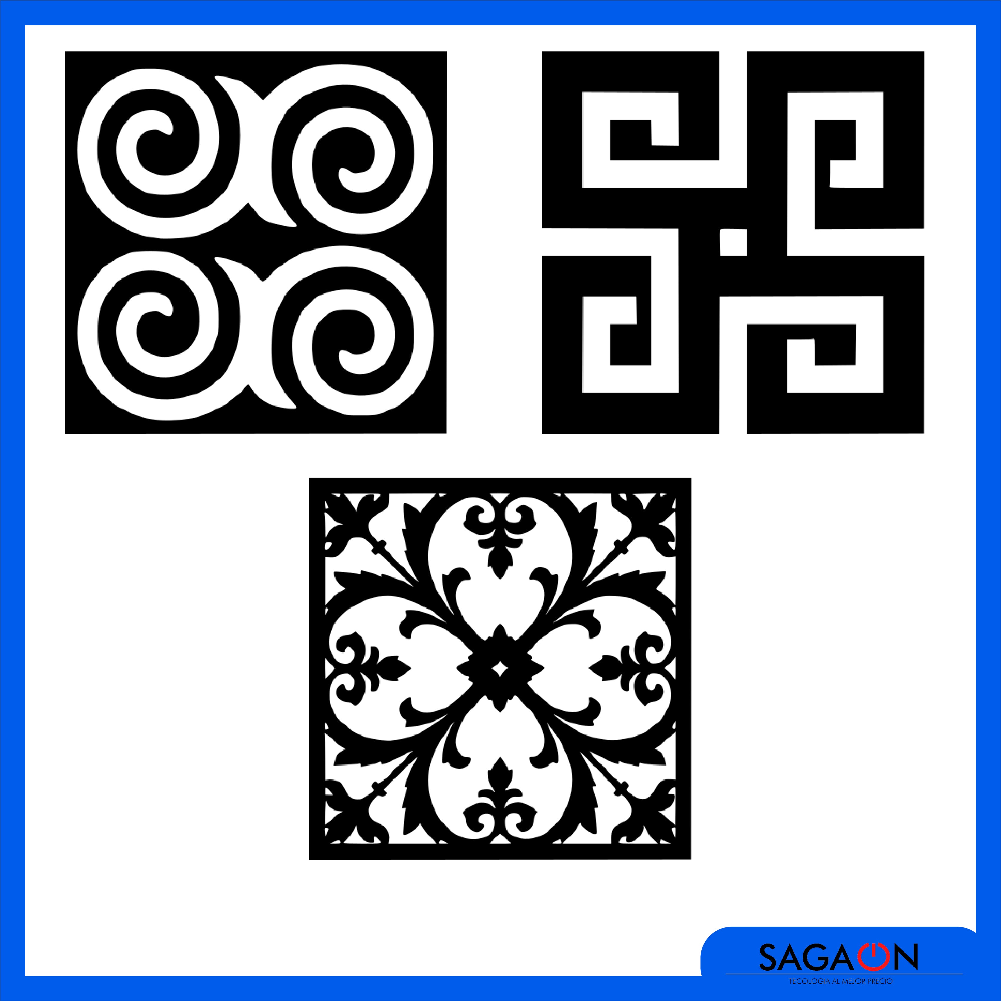 imagen de diseños de cuadrados