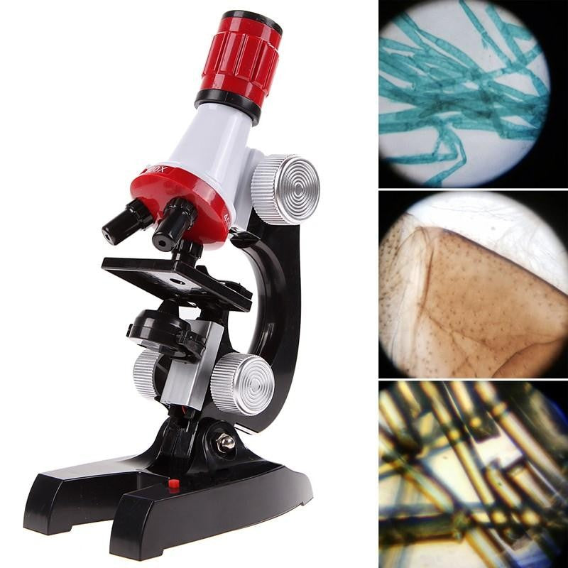 Microscopio escolar  100-1200x