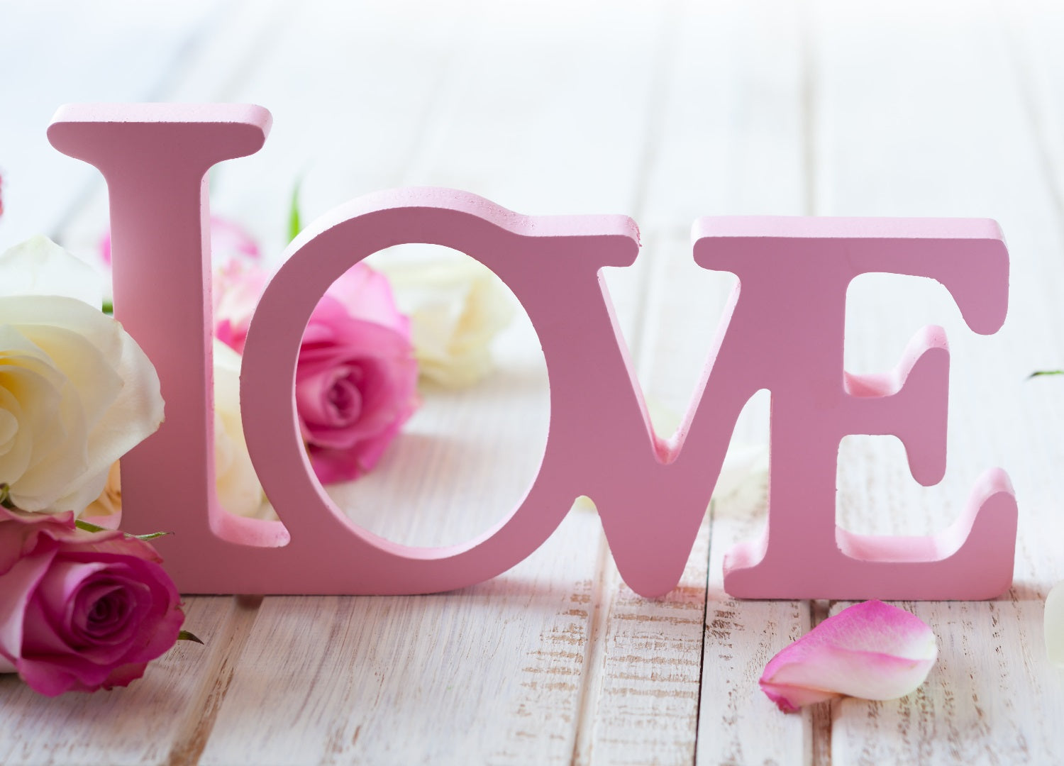 Letras decorativas "LOVE"