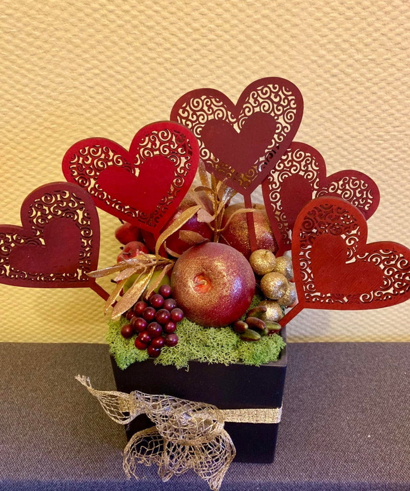 Decoración de corazón
